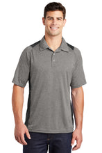 Load image into Gallery viewer, Sport-Tek Heather Colorblock Contender Polo
