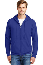 Load image into Gallery viewer, Hanes EcoSmart Full Zip Hooded Sweatshirt
