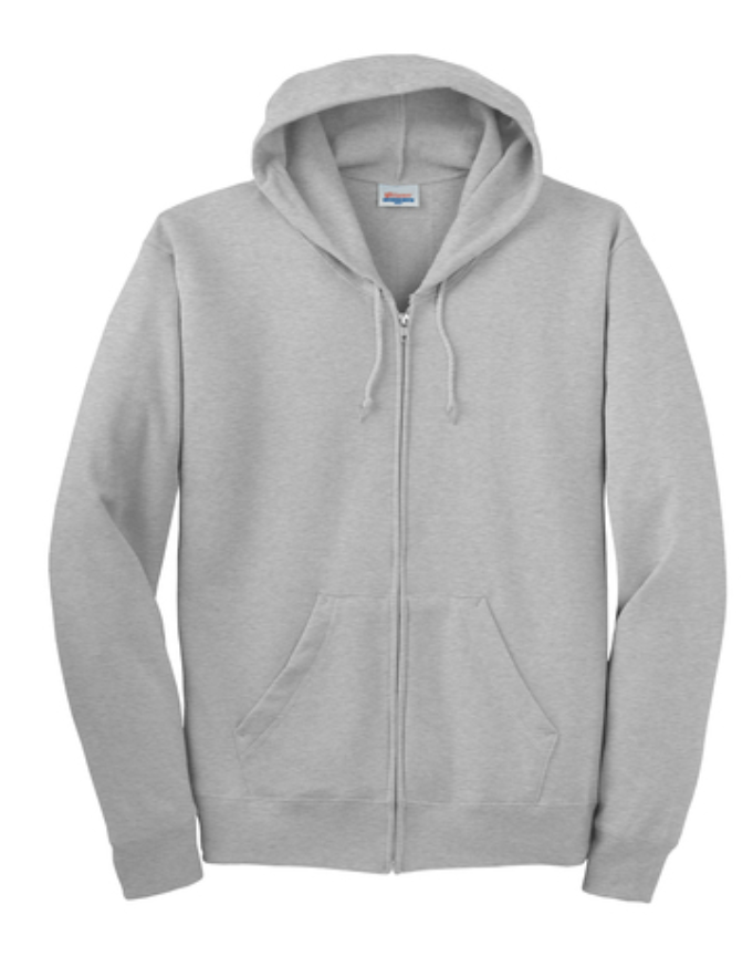 Adult Full Zip Hooded Sweatshirt - ND PTO