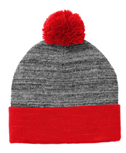 Load image into Gallery viewer, Heathered Pom Pom Beanie
