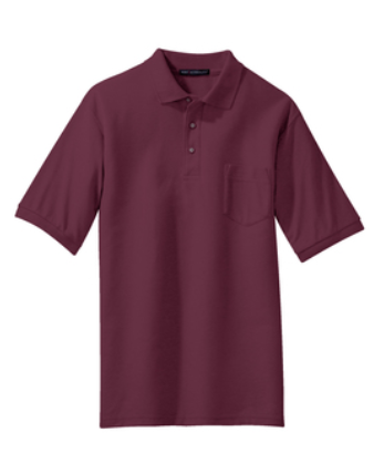 Men's Short Sleeve Polo with Pocket- REC