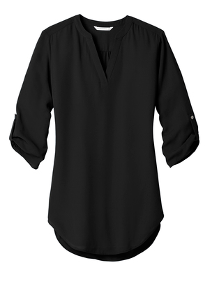 Women's 3/4 Sleeve Tunic Blouse