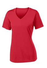 Load image into Gallery viewer, Women&#39;s Short Sleeve VNeck DriFit TShirt
